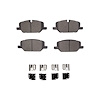 Optimum OE Brake Pads & Hardware Kit, Fits Select GM, Position: Front - image 1