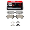 Optimum OE Brake Pads & Hardware Kit, Fits Select Audi/Porsche/Volkswagen, Position: Rear - image 1
