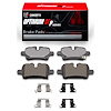 Optimum OE Brake Pads & Hardware Kit, Fits Select GM, Position: Rear