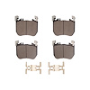 Optimum OE Brake Pads & Hardware Kit, Fits Select Mercedes-Benz, Position: Front