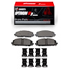 Optimum OE Brake Pads & Hardware Kit, Fits Select Mopar, Position: Front - image 1