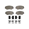 Optimum OE Brake Pads & Hardware Kit, Fits Select Audi/Porsche/Volkswagen, Position: Front