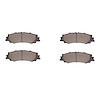 Optimum OE Brake Pads, Fits Select Lexus/Toyota/Scion, Position: Rear - image 1