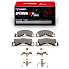 Optimum OE Brake Pads & Hardware Kit, Fits Select Tesla, Position: Front - image 1