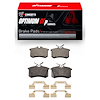 Optimum OE Brake Pads & Hardware Kit, 2003-2006 Audi/Porsche/Volkswagen, Position: Rear - image 1