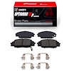 Optimum OE Brake Pads & Hardware Kit, 2000-2009 Acura/Honda, Position: Front - image 1