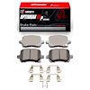Optimum OE Brake Pads & Hardware Kit, 2004-2012 GM, Position: Front - image 1