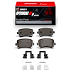 Optimum OE Brake Pads & Hardware Kit, 2005-2011 Audi/Porsche/Volkswagen, Position: Rear - image 1