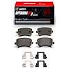 Optimum OE Brake Pads & Hardware Kit, 2006-2021 Audi/Porsche/Volkswagen, Position: Rear - image 1