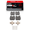 Optimum OE Brake Pads & Hardware Kit, Fits Select Fits Multiple Makes/Models, Position: Front - image 1