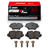 Optimum OE Brake Pads & Hardware Kit, Fits Select Fits Multiple Makes/Models, Position: Front