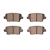 Optimum OE Brake Pads, Fits Select GM, Position: Rear - image 1