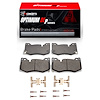 Optimum OE Brake Pads & Hardware Kit, Fits Select GM, Position: Front - image 1
