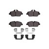 Optimum OE Brake Pads & Hardware Kit, Fits Select Mini, Position: Front - image 1