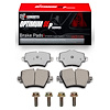 Optimum OE Brake Pads & Hardware Kit, Fits Select Fits Multiple Makes/Models, Position: Front - image 1