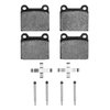Euro Ceramic Brake Pads & Hardware Kit, 1975-2004 Volvo, Position: Rear - image 2