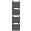 Euro Ceramic Brake Pads, 1963-1994 Fits Multiple Makes/Models, Position: Front - image 2