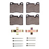 Euro Ceramic Brake Pads & Hardware Kit, 1976-1976 BMW, Position: Front - image 1