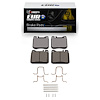 Euro Ceramic Brake Pads & Hardware Kit, 1979-1985 Mercedes-Benz, Position: Front - image 1
