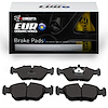 Euro Ceramic Brake Pads, 1982-1993 Fits Multiple Makes/Models, Position: Front - image 1