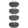 Euro Ceramic Brake Pads, 1983-2004 Fits Multiple Makes/Models, Position: Front & Rear - image 3