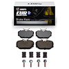 Euro Ceramic Brake Pads & Hardware Kit, 1983-1991 Fits Multiple Makes/Models, Position: Front - image 1