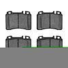 Euro Ceramic Brake Pads, 1990-2002 Fits Multiple Makes/Models, Position: Front - image 1