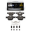 Euro Ceramic Brake Pads & Hardware Kit, 2000-2003 BMW, Position: Front - image 1