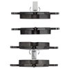 Euro Ceramic Brake Pads, 1991-2010 Fits Multiple Makes/Models, Position: Rear - image 3