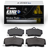 Euro Ceramic Brake Pads, 1997-2012 Audi/Porsche/Volkswagen, Position: Rear - image 1