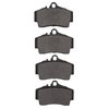 Euro Ceramic Brake Pads, 1997-2012 Audi/Porsche/Volkswagen, Position: Rear - image 2