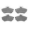 Euro Ceramic Brake Pads, 1980-1997 Audi/Porsche/Volkswagen, Position: Front - image 1