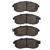Euro Ceramic Brake Pads, 1999-2019 Infiniti/Nissan, Position: Front - image 1