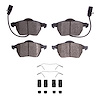 Euro Ceramic Brake Pads & Hardware Kit, 1998-2008 Audi/Porsche/Volkswagen, Position: Front - image 1