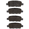 Euro Ceramic Brake Pads, Fits Select Fits Multiple Makes/Models, Position: Rear - image 1