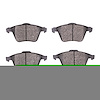 Euro Ceramic Brake Pads, 2004-2013 Fits Multiple Makes/Models, Position: Front - image 1