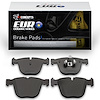 Euro Ceramic Brake Pads, 2009-2017 BMW, Position: Rear - image 1