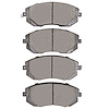 Euro Ceramic Brake Pads, 2002-2012 Fits Multiple Makes/Models, Position: Front - image 1