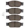 Euro Ceramic Brake Pads, 2003-2005 Jaguar, Position: Front - image 2