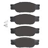 Euro Ceramic Brake Pads, 2003-2005 Jaguar, Position: Front - image 3