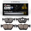 Euro Ceramic Brake Pads, 2001-2010 BMW, Position: Front - image 1