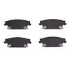 Euro Ceramic Brake Pads, 2004-2011 GM, Position: Rear - image 2