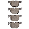 Euro Ceramic Brake Pads, 2007-2019 BMW, Position: Rear - image 1