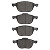 Euro Ceramic Brake Pads, Fits Select Fits Multiple Makes/Models, Position: Front - image 1