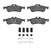 Euro Ceramic Brake Pads & Hardware Kit, 2002-2008 Mini, Position: Rear - image 1