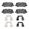 Euro Ceramic Brake Pads & Hardware Kit, 2005-2016 Land Rover, Position: Rear - image 2