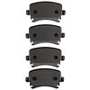 Euro Ceramic Brake Pads, 2000-2021 Audi/Porsche/Volkswagen, Position: Rear - image 2