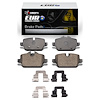 Euro Ceramic Brake Pads & Hardware Kit, 2005-2016 Fits Multiple Makes/Models, Position: Rear - image 1
