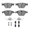 Euro Ceramic Brake Pads & Hardware Kit, 2007-2015 BMW, Position: Front - image 2