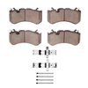 Euro Ceramic Brake Pads & Hardware Kit, Fits Select Fits Multiple Makes/Models, Position: Front - image 2